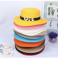Елегантна дамска шапка Fedora с голяма периферия и цветни блокчета, 14цвята, снимка 7 - Шапки - 45237230