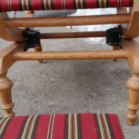 Стол люлеещ с табуретка, снимка 5 - Столове - 45059097