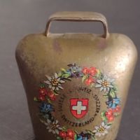 Стара хлопка,камбана сувенир от Швейцария за КОЛЕКЦИОНЕРИ 39700, снимка 1 - Други ценни предмети - 45384523