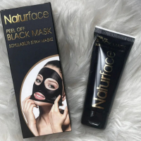 NATURFACE BLACK MASK - Черна маска за премахване на черни точки по лицето 100мл., снимка 1 - Козметика за лице - 45033331