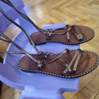 Римски сандали Massimo Dutti,размер 39, снимка 4 - Сандали - 45314339