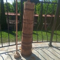 Стара дървена буталка за масло., снимка 18 - Антикварни и старинни предмети - 45681515