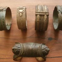 Стари гривни, стари накити, рогатка, снимка 4 - Антикварни и старинни предмети - 45111952