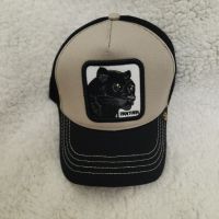 GOORIN BROS шапка Black Panter Черна + Сиво Пантера шапка с Козирка Фенска лято24, снимка 1 - Шапки - 45398022
