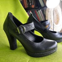 обувки от естествена кожа, снимка 3 - Дамски обувки на ток - 45483255