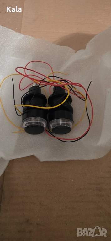 Мотоциклетни лампи и стойка, снимка 1