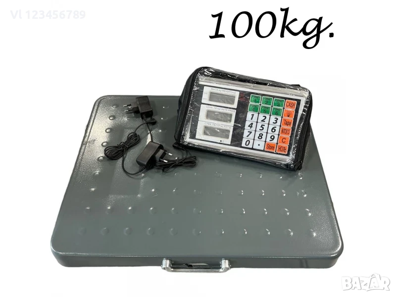 Електронна везна до 100кг. Безжичен (Кантар), снимка 1