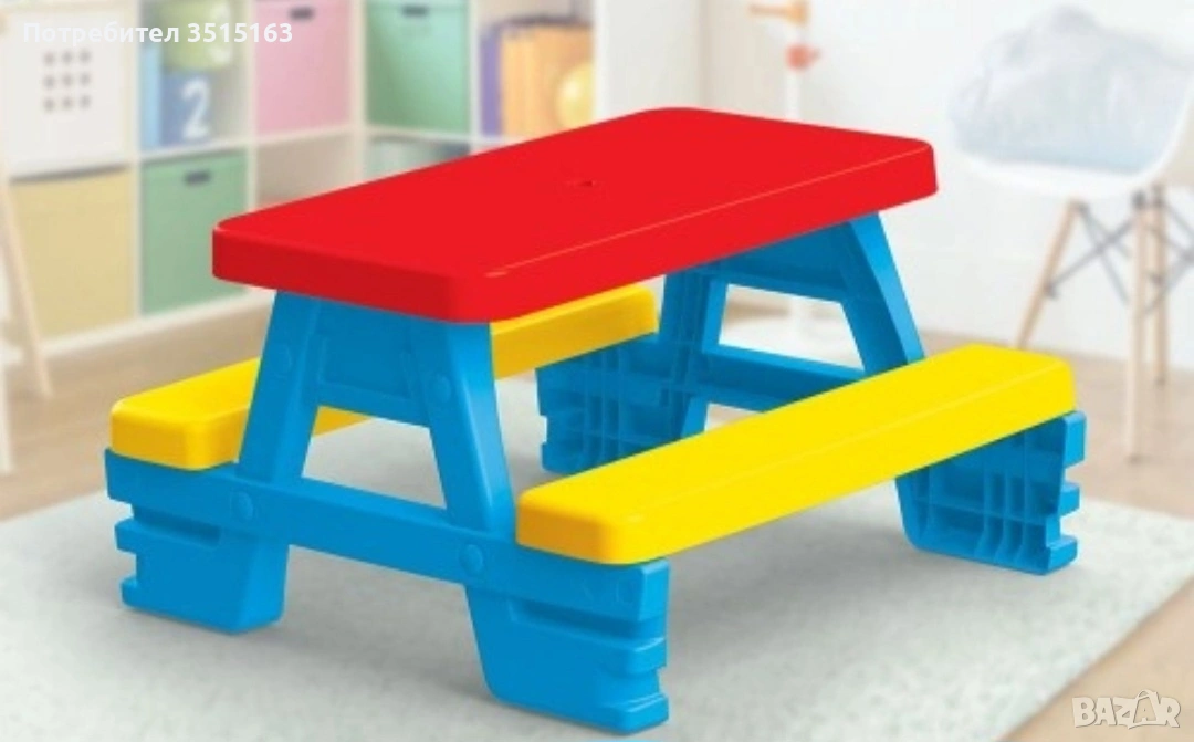 Масичка за пикник за 2 или 4 деца, снимка 1