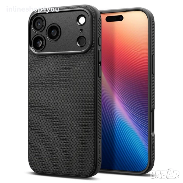 Удароустойчив кейс Spigen Liquid Air за iPhone 17 Pro / Max, снимка 1