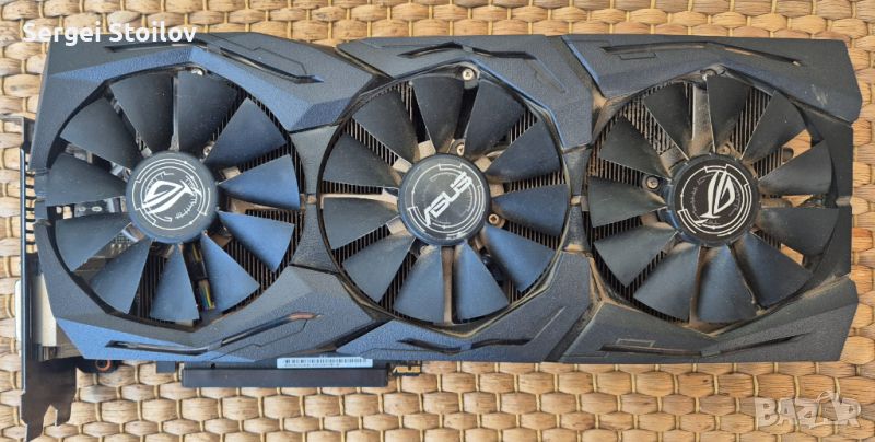 видеокарта ASUS STRIX VEGA64 8GB mining edition, снимка 1