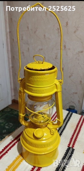 Голям сигнален германски фенер, снимка 1