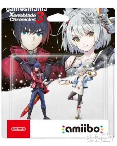 Чисто НОВИ Фигури Nintendo amiibo - Noah & Mio [Xenoblade Chronicles 3], снимка 1