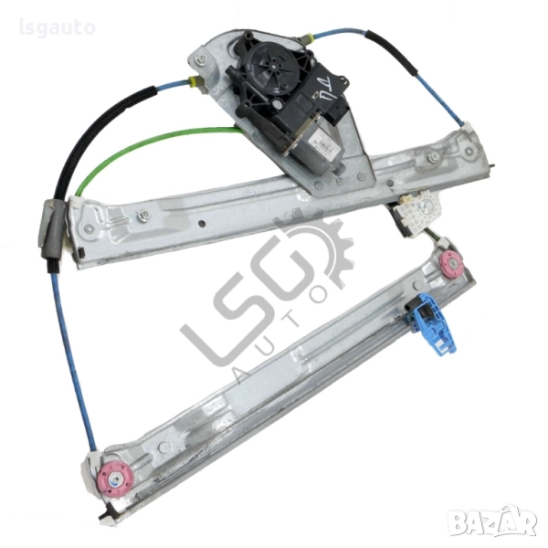 Механизъм преден десен ел. стъклоповдигач Peugeot 208 I 2012-2019 ID: 152041, снимка 1