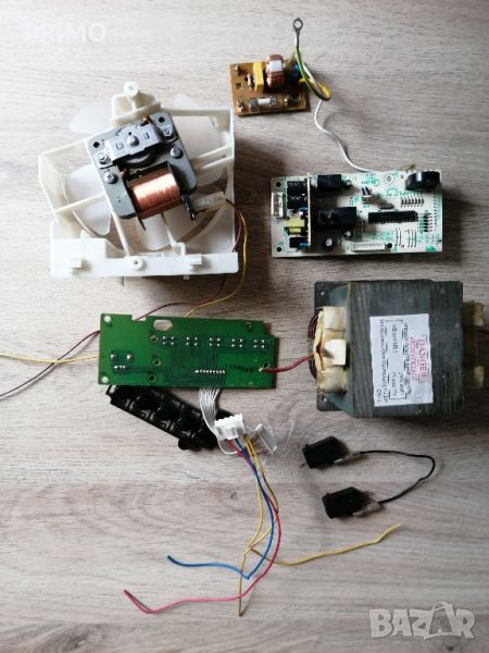 Трансформатор, вентилатор, модул за управление и други за микровълнова фурна , снимка 1
