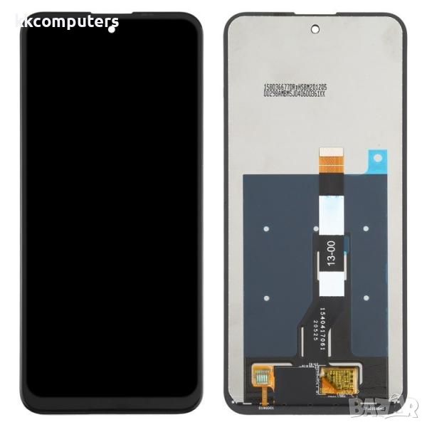 LCD дисплей за Nokia X10 / TA-1350 / X20 / TA-1332 / + тъч скрийн Черен Баркод : 102539, снимка 1