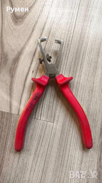 Клещи зачистващи ( заголващи ) VDE 1000V, 160 мм Knipex, снимка 1