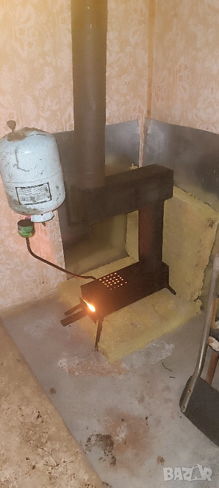 печка на изгоряло масло, снимка 1