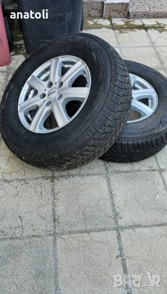 Джанти с гуми 5x115 . 4бр Tuaer amarok.   И  R.5   245/70 R16, снимка 1