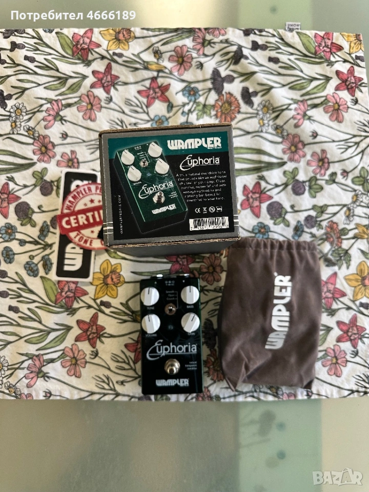 Ефект за китара WAMPLER EUPHORIA , снимка 1