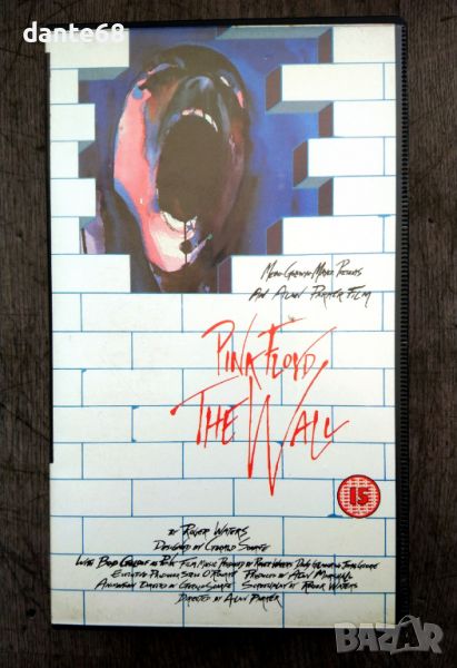 Видеокасета Pink Floyd "The Wall" VHS Hi-Fi Stereo оригинална, снимка 1