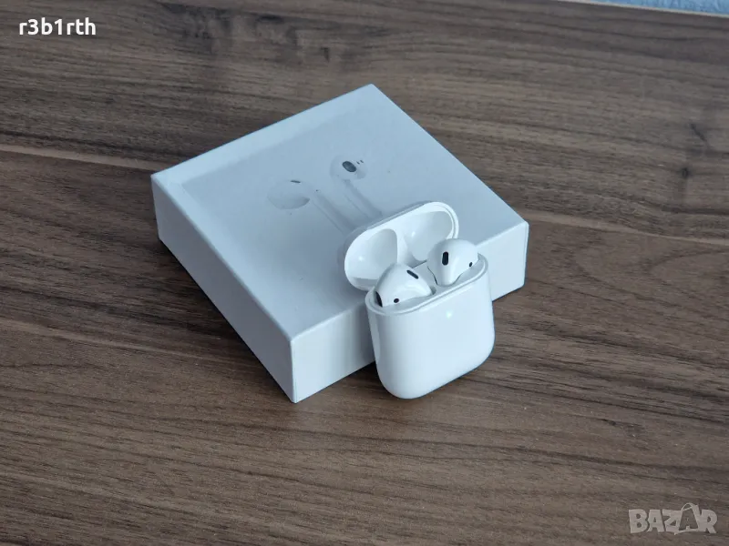 Слушалки AirPods 2 - реплика; чисто нови, снимка 1