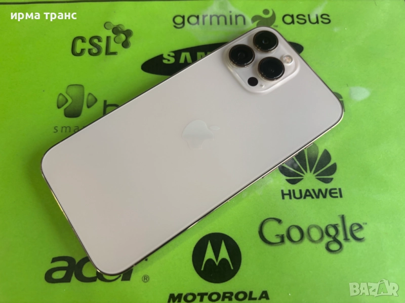 iPhone 13 Pro Max Gold 128gb 91% батерия, снимка 1