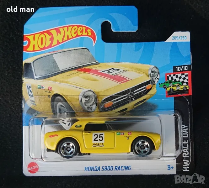 Hot Wheels Honda S800 Racing , снимка 1