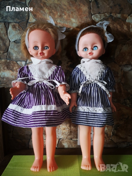 Две големи ретро СОЦ кукли , снимка 1