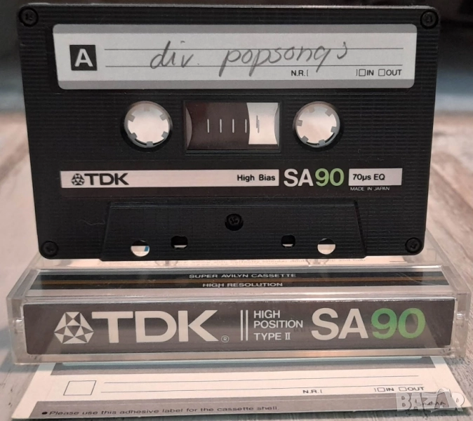 TDK SA 90 хромни аудио касети tdk sa, снимка 1