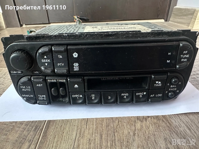 Радио/касетофон CHRYSLER/JEEP, снимка 1