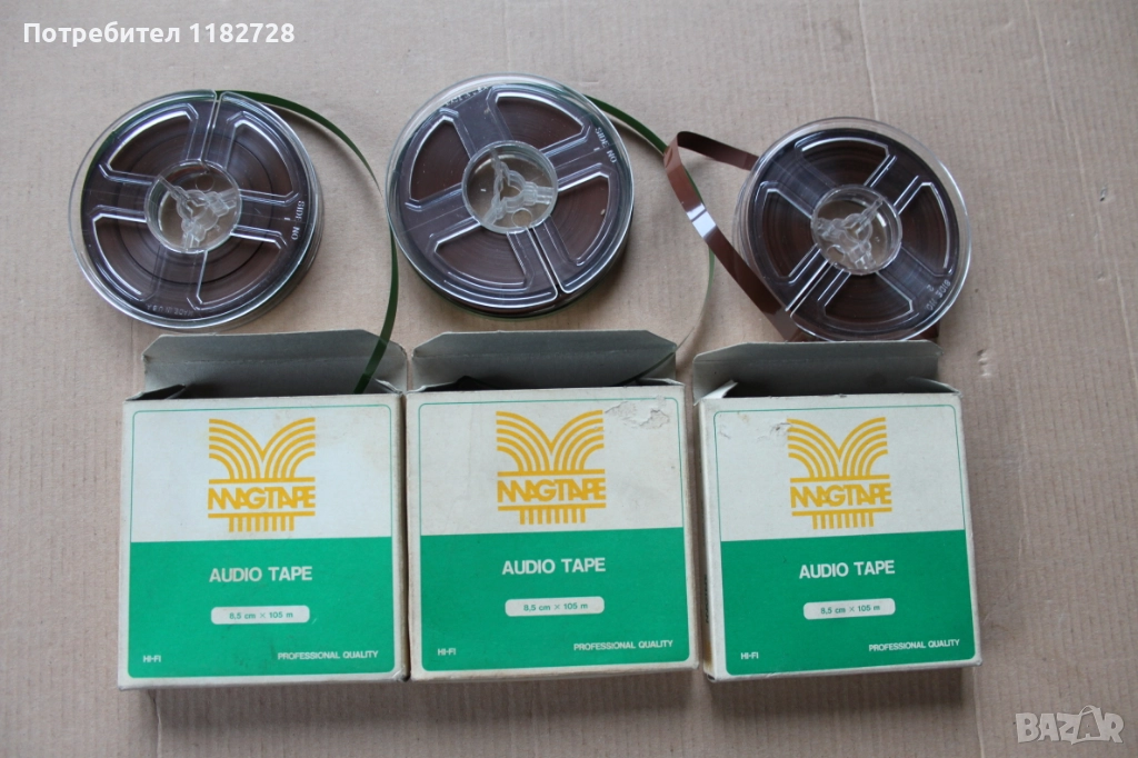 Магнетофонна ролка с лента   made in USA, снимка 1