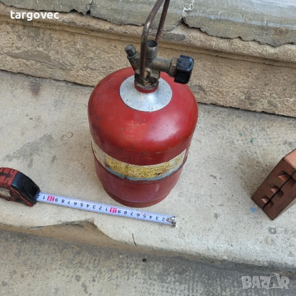 туристическа бутилка 1 кг презареждаема, снимка 1