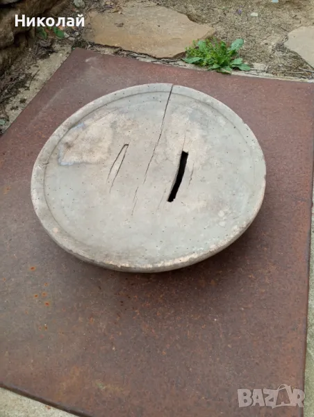 Старинна дървена маса , софра , паралия, снимка 1