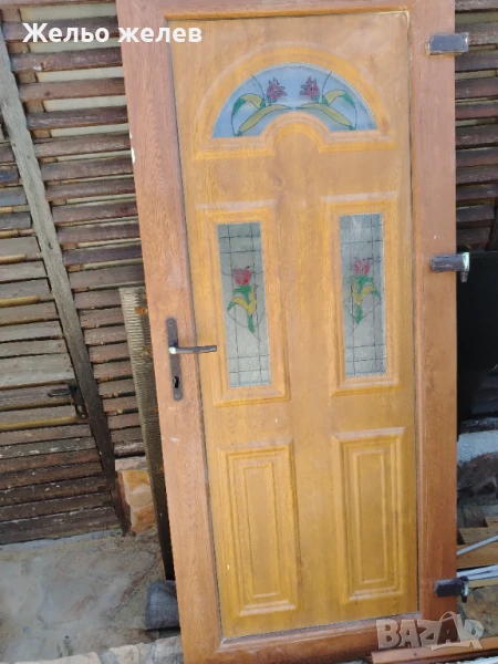 Врата 85,195см,без каса, пвц, снимка 1