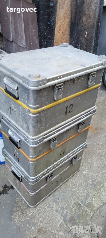Немски алуминиеви водоустойчиви сандъци за съхранение, снимка 1