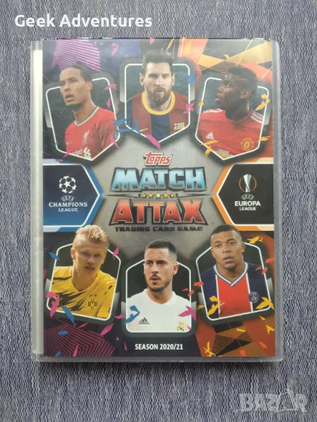 Футболни Карти Champions League Season 2020/2021 Match Attax Topps, снимка 1