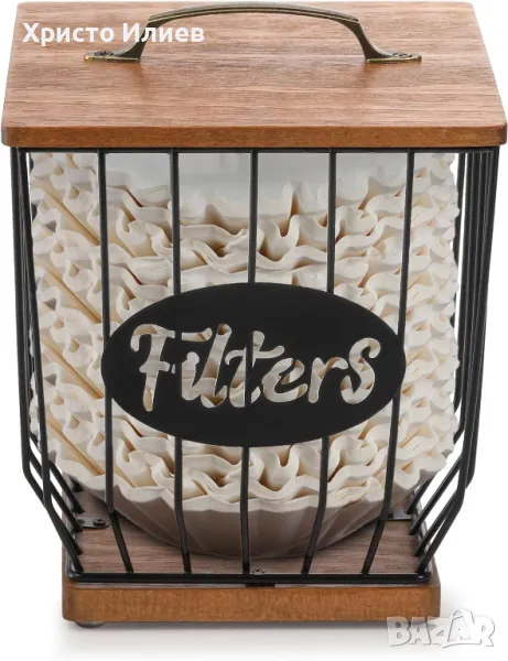 Метална поставка за кафе капсули Органайзер Стойка за съхранение, снимка 1