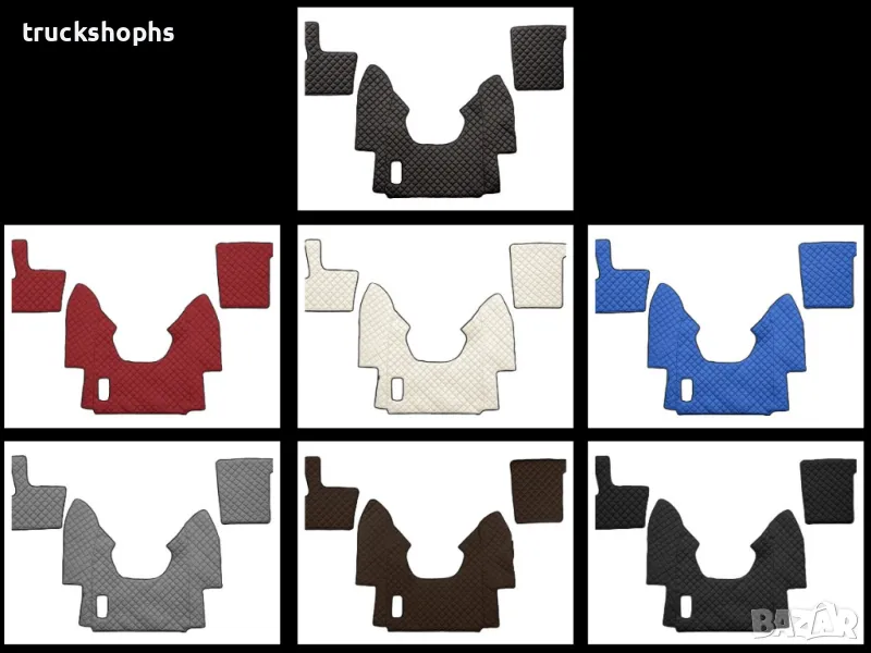 Стелки,тапицерии,маси и завеси за камион DAF XF95, снимка 1