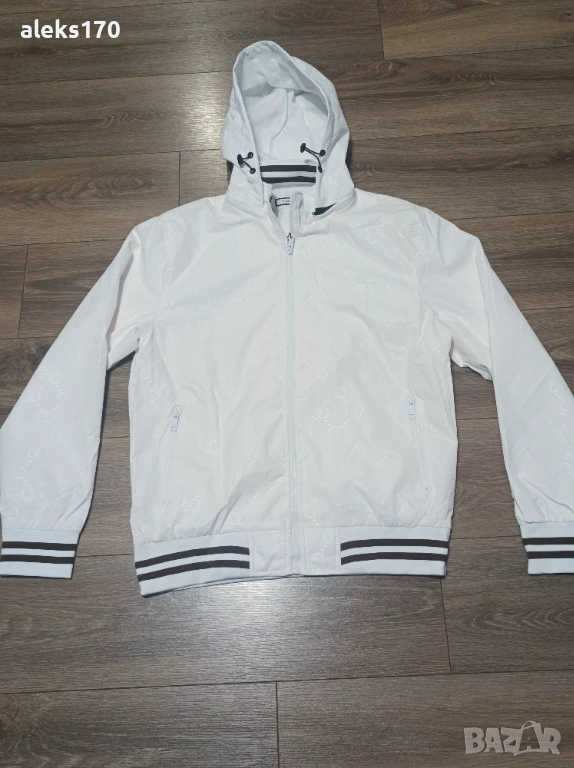 Мъжко яке - бяло, снимка 1