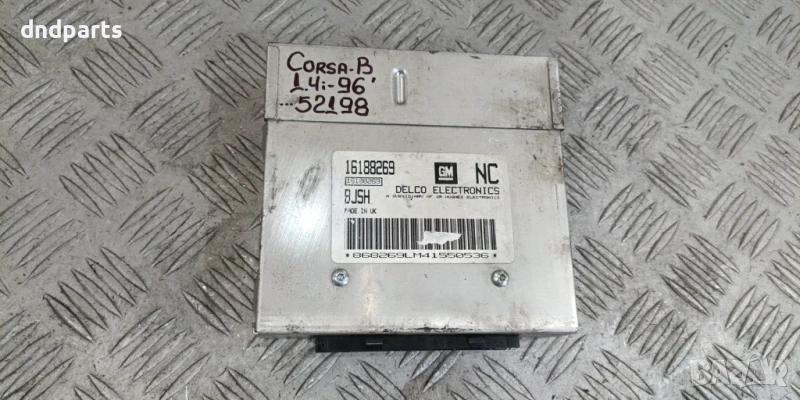 Компютър Opel Corsa B 1.4i 1996г. 16188269 , снимка 1