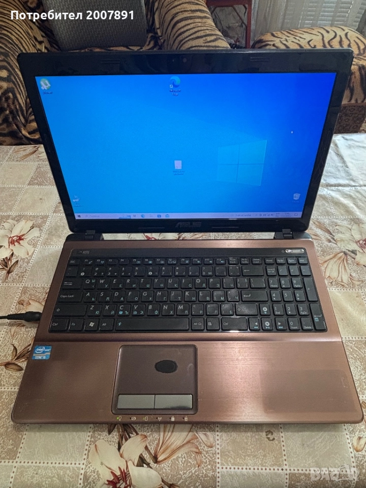 Прадавам Лаптоп Asus K53s, снимка 1