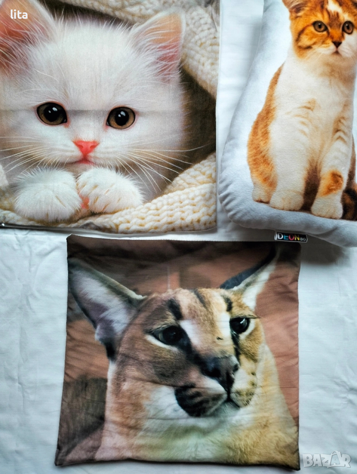 Декоративна възглавница + 2 калъфки , снимка 1