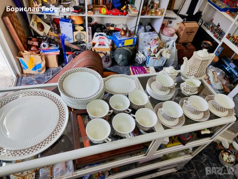 Порцеланов сервиза чаши и чинии Англия Adams, снимка 1