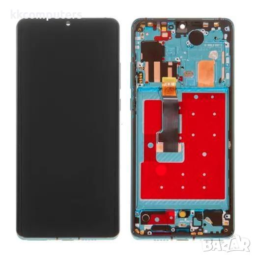 LCD Дисплей за Huawei P30 PRO + тъч скрийн + Рамка / Син / Баркод : 563206, снимка 1