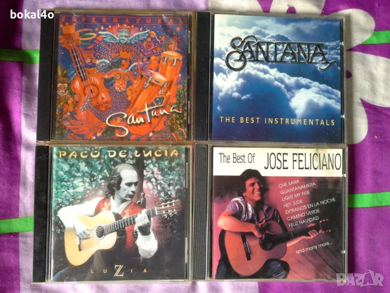 Santana, Paco de Lucia, Jose Feliciano, снимка 1