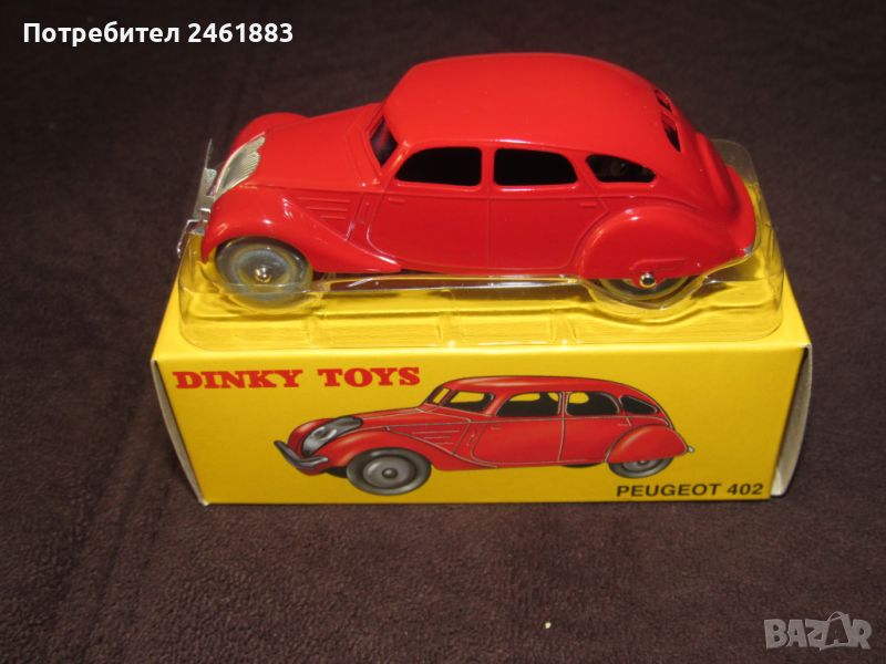 1/43 DeAgostini Norev Dinky Toys Peugeot 402 . Нова, снимка 1