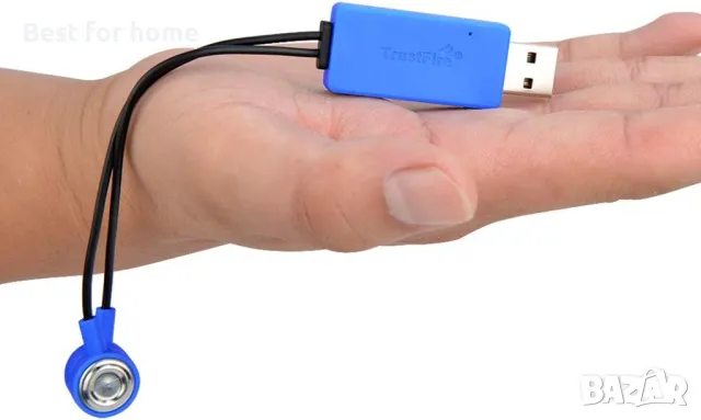 Магнитно USB зарядно за литиево-йонна батерия и мобилен телефон, снимка 4 - Безжични зарядни - 49920751
