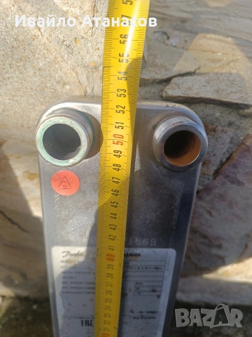 Пластинчат топлообменник Danfoss XB37M-1-18 (004H4218), снимка 2 - Други машини и части - 53690084