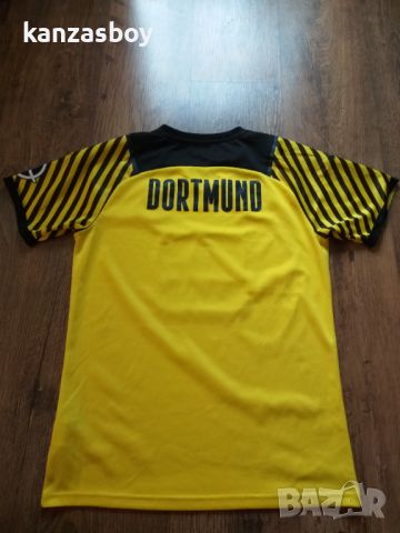 Puma Borussia Dortmund Home Jersey 2021-2022 - страхотна футболна тениска КАТО НОВА С, снимка 9 - Тениски - 45424768