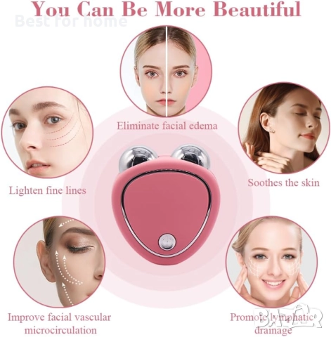  USB микротоков масажор против бръчки за повдигане и стягане на кожата, снимка 7 - Масажори - 51822461